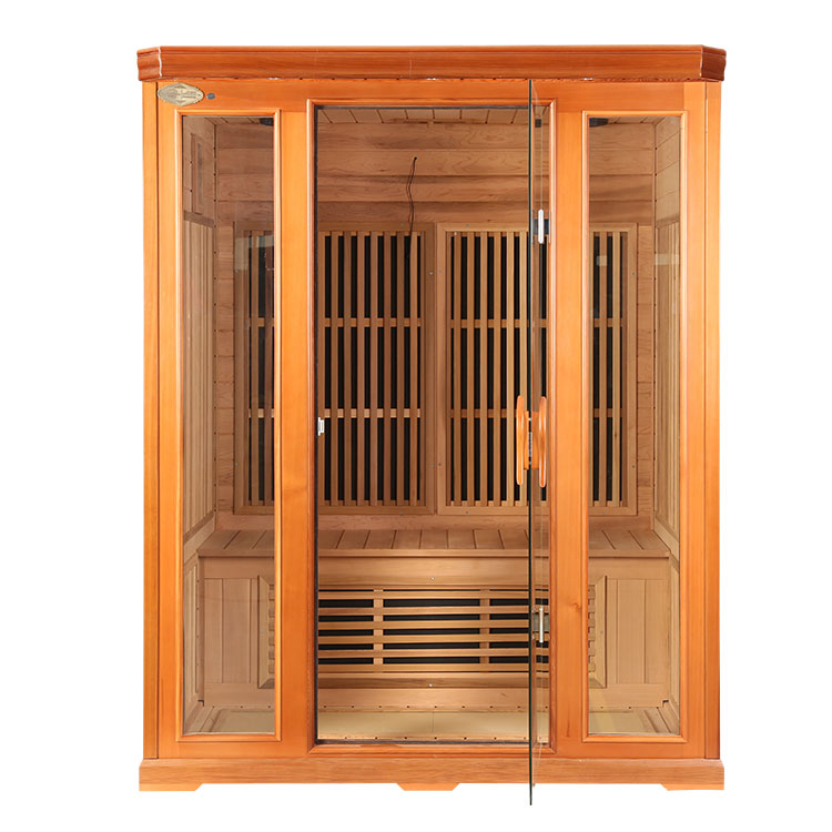 ບົດບາດຂອງສາມຄົນ Red Cedar Far Infrared Sauna (2)