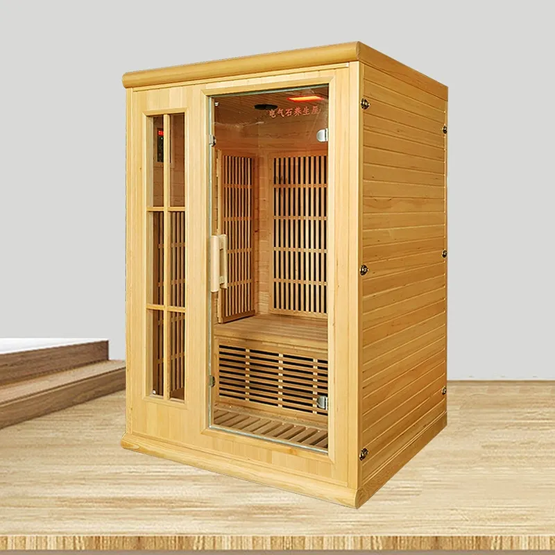 Full Spectrum Infrared Home Sauna (ຄວາມຈຸ 2 ຄົນ)